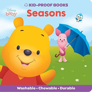 portada Baby Disney Winnie the Pooh - Seasons - Kid-Proof Books - Washable, Chewable, and Durable - pi Kids (in English)