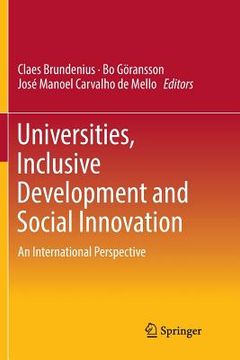 portada Universities, Inclusive Development and Social Innovation: An International Perspective