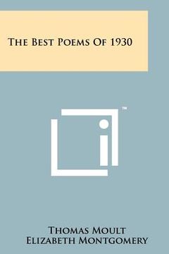 portada the best poems of 1930 (en Inglés)