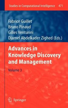 portada advances in knowledge discovery and management (en Inglés)