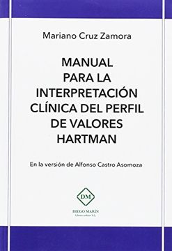 portada Manual para la interpretación clínica del perfil de valores Hartman : en la versión de Alfonso Castro Asomoza