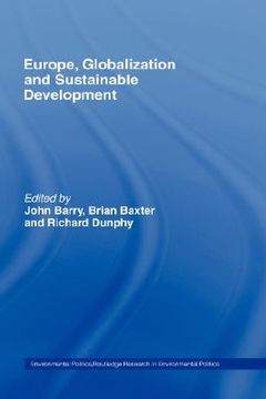 portada europe, globalization and sustainable development (en Inglés)