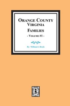 portada Orange County, Virginia FAMILIES, Volume #2 (en Inglés)