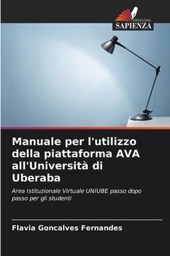 portada Manuale per l'utilizzo della piattaforma AVA all'Università di Uberaba (en Italiano)