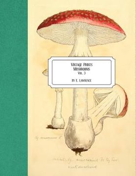 portada Vintage Prints: Mushrooms: Vol. 3 (en Inglés)