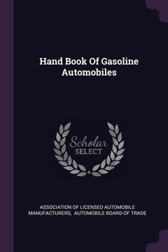 portada Hand Book Of Gasoline Automobiles (en Inglés)