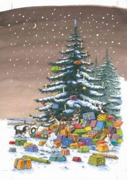 portada Little Polar Bear Under the Christmas Tree (in English)