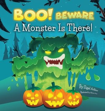 portada BOO! Beware, a Monster is There!: Not-So-Scary Halloween Story (en Inglés)