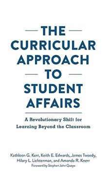 portada The Curricular Approach to Student Affairs (in English)
