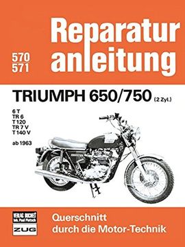 portada Triumph 650/750 (2Zyl. ) ab 1963 (en Alemán)
