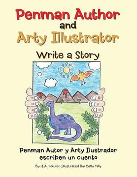 portada Penman Author and Arty Illustrator Write a Story (en Inglés)