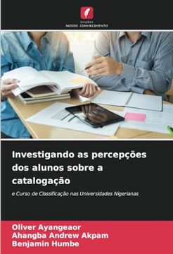 portada Investigando as Percepções dos Alunos Sobre a Catalogação (in Portuguese)