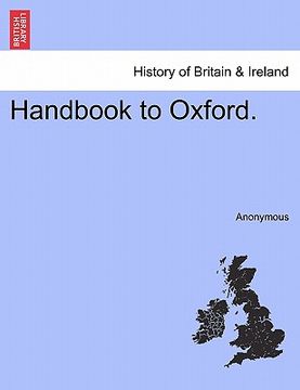 portada handbook to oxford. (en Inglés)
