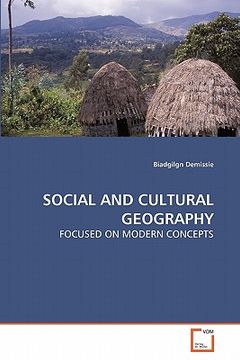 portada social and cultural geography (en Inglés)