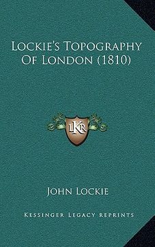 portada lockie's topography of london (1810) (en Inglés)
