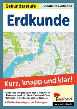 portada Erdkunde - Grundwissen Kurz, Knapp und Klar! (en Alemán)