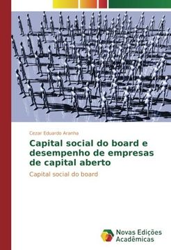 portada Capital social do board e desempenho de empresas de capital aberto: Capital social do board