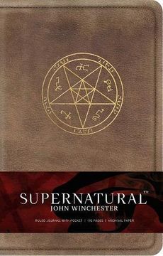 portada Supernatural: John Winchester Hardcover Ruled Journal (Insights Journals) (en Inglés)