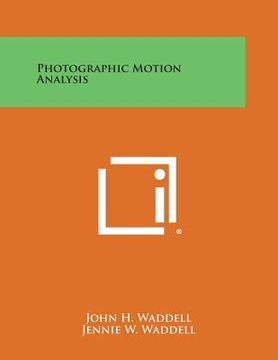 portada Photographic Motion Analysis (in English)