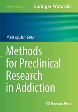 portada Methods for Preclinical Research in Addiction 