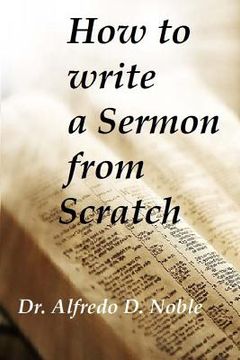 portada How to write a Sermon from Scratch (en Inglés)