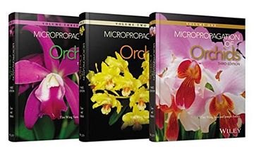portada Micropropagation of Orchids, 3 Volume Set (in English)
