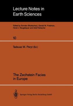 portada the zechstein facies in europe (in English)