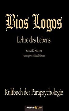 portada Bios Logos - Lehre des Lebens (en Alemán)