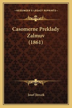 portada Casomerne Preklady Zalmuv (1861)