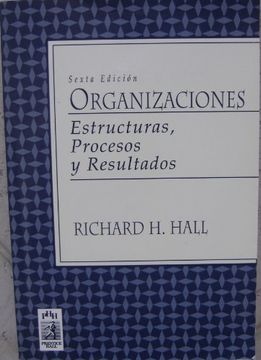 portada Organizaciones Estructurales Procesos y Resultados 6ÂºEd. (P)