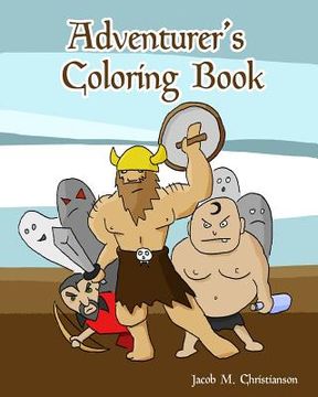 portada Adventurers Coloring Book (in English)