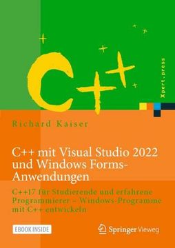 portada C++ mit Visual Studio 2022 und Windows Forms-Anwendungen (en Alemán)