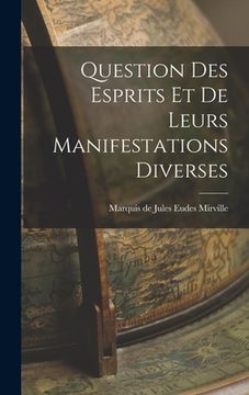 portada Question des Esprits et de Leurs Manifestations Diverses (en Inglés)