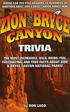 portada zion and bryce canyon trivia (en Inglés)