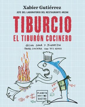 portada Tiburcio, el tiburón cocinero (in Spanish)