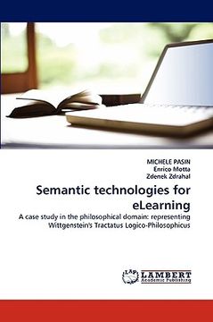 portada semantic technologies for elearning (en Inglés)