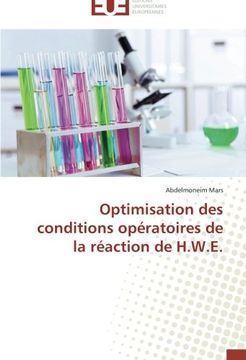 portada Optimisation des conditions opératoires de la réaction de H.W.E.