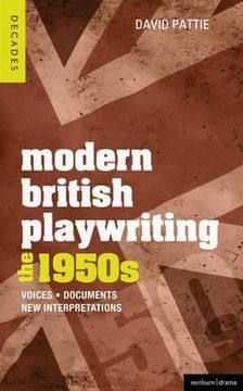 portada modern british playwriting: the 1950s: voices, documents, new interpretations (in English)