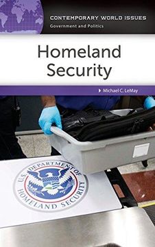 portada Homeland Security: A Reference Handbook (Contemporary World Issues) (en Inglés)