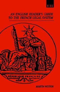 portada an english reader's guide to the french legal system