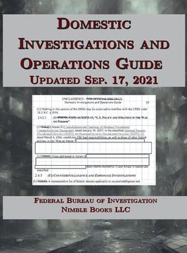 portada Domestic Investigations and Operations Guide (en Inglés)
