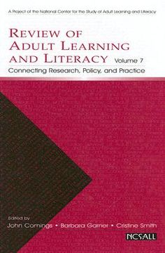 portada review of adult learning and literacy: connecting research, policy, and practice (en Inglés)