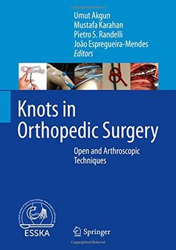 portada Knots in Orthopedic Surgery: Open and Arthroscopic Techniques (in English)