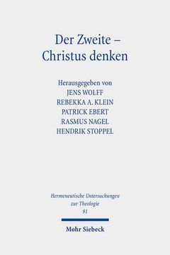 portada Der Zweite - Christus Denken (en Alemán)