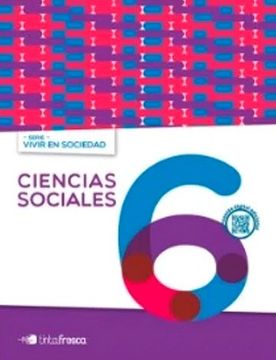 portada Ciencias Sociales 6 Nacion  Vivir En Sociedad