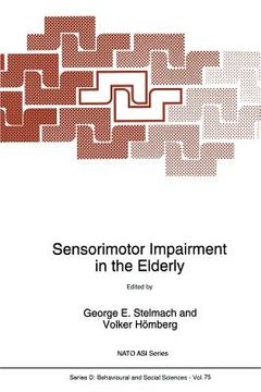 portada Sensorimotor Impairment in the Elderly (en Inglés)