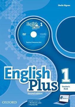 portada English Plus: Level 1: Teacher's Book With Teacher's Resource Disk and Access to Practice kit (en Inglés)
