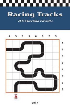 portada Racing Tracks: 150 Puzzling Circuits (en Inglés)