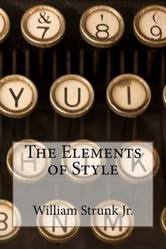 portada The Elements of Style William Strunk Jr. (en Inglés)