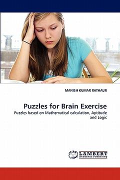 portada puzzles for brain exercise (en Inglés)